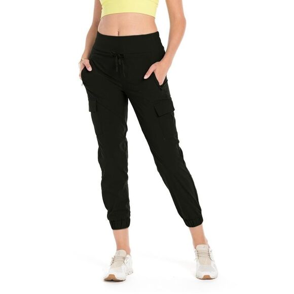 Kyodan Women’s Cargo Woven Joggers Trouser Pant with Pockets 28" - Picture 3 of 9